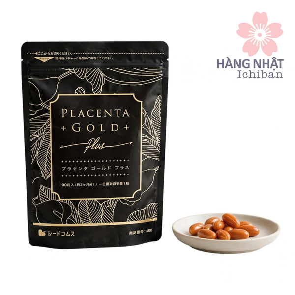 VIÊN UỐNG ĐẸP DA PLACENTA GOLD+ SEEDCOMS