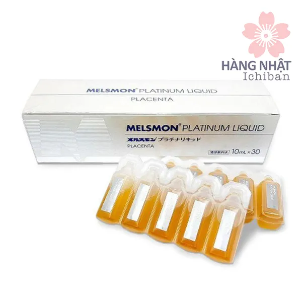 XIRO NHAU THAI NGỰA MELSMON PLATINUM LIQUID - CHÌA KHÓA CHO LÀN DA TƯƠI TRẺ