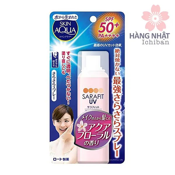 XỊT KHOÁNG CHỐNG NẮNG  SKIN AQUA - SPF 50+ / PA++++