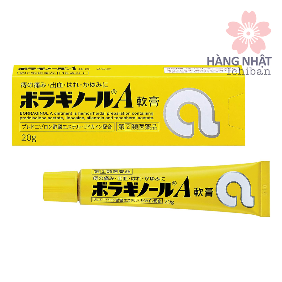 Thuốc Mỡ Trị Trĩ Borraginol A - Giảm Đau, Ngăn Chảy Máu Hiệu Quả Thuốc Mỡ Trị Trĩ Borraginol A - Giảm Đau, Ngăn Chảy Máu Hiệu Quả