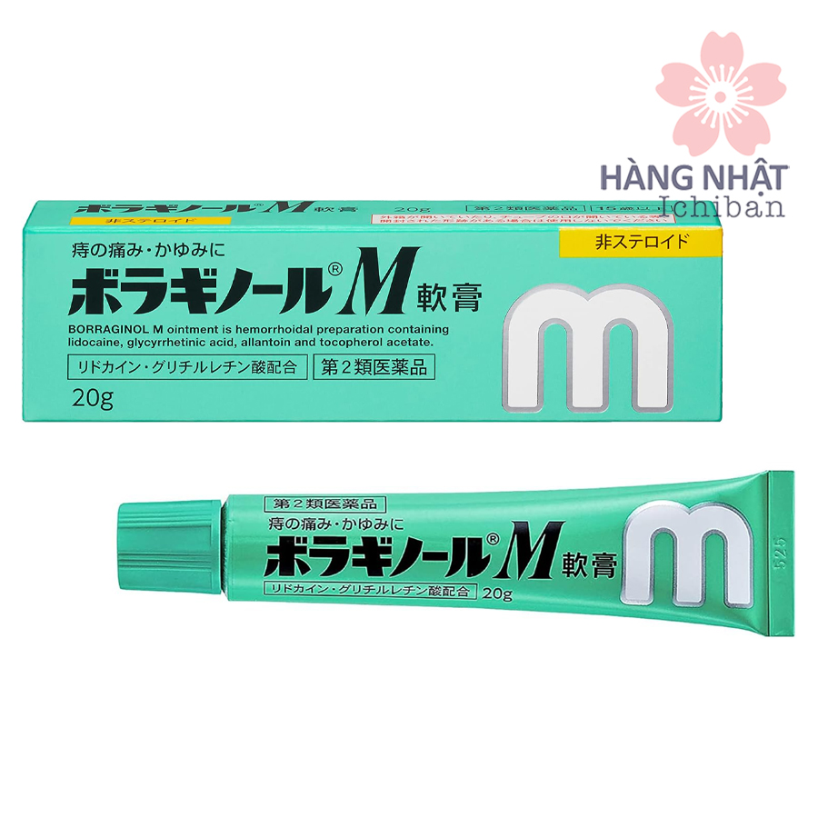 Thuốc mỡ trị trĩ Borraginol M - Giảm Đau, Ngứa Hiệu Quả An Toàn Thuốc mỡ trị trĩ Borraginol M - Giảm Đau, Ngứa Hiệu Quả An Toàn