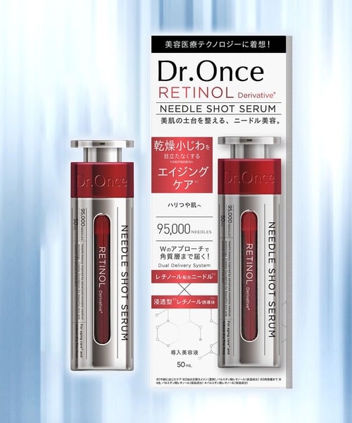 Tinh chất vi kim Retinol Dr. Once trắng sáng căng bóng da Tinh chất vi kim Retinol Dr. Once trắng sáng căng bóng da
