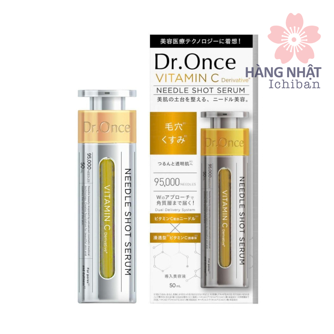 Tinh Chất Vi Kim Vitamin C Dr. Once Trắng Sáng Mờ Thâm Nám Tinh Chất Vi Kim Vitamin C Dr. Once Trắng Sáng Mờ Thâm Nám