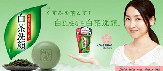 sữa rửa mặt trà xanh