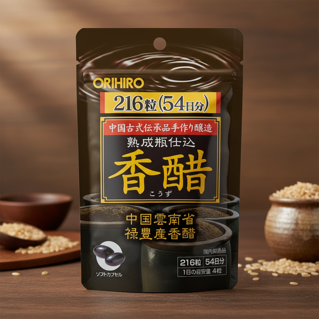 Viên Giấm Đen Giảm Cân Orihiro - Bảo Vệ Sức Khỏe, Duy Trì Vẻ Đẹp Viên Giấm Đen Giảm Cân Orihiro - Bảo Vệ Sức Khỏe, Duy Trì Vẻ Đẹp