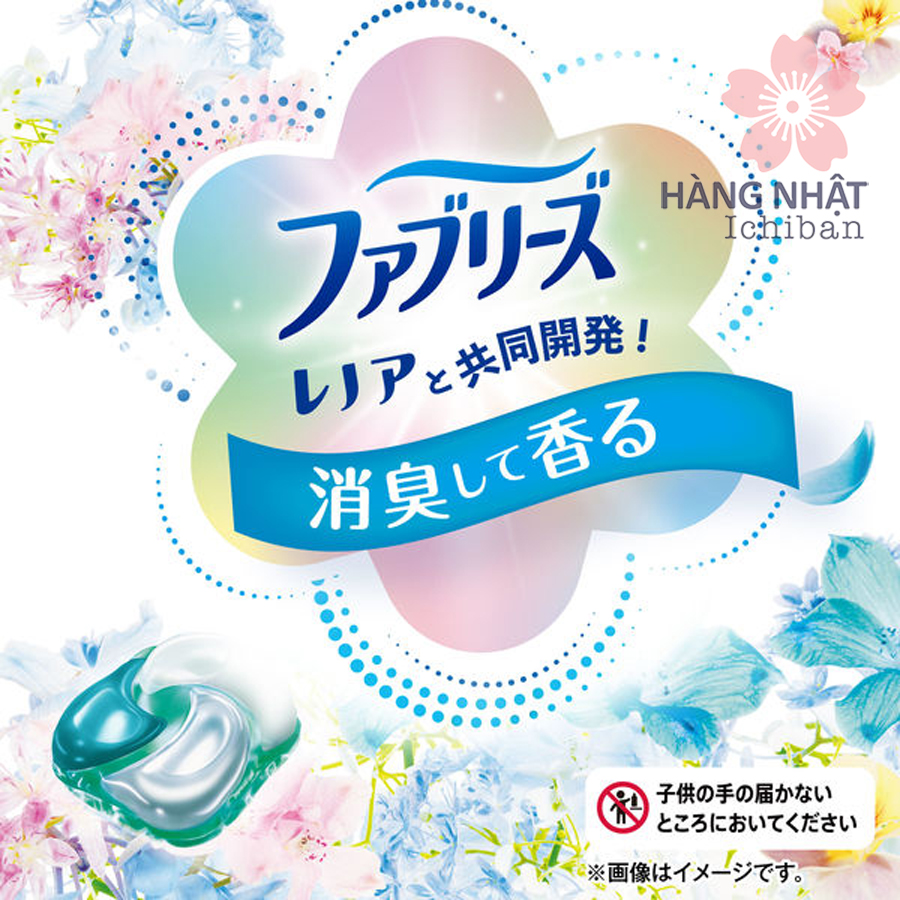 Viên Giặt Xả Hương Hoa Tươi Mát Bold Gel Ball 4D Viên Giặt Xả Hương Hoa Tươi Mát Bold Gel Ball 4D