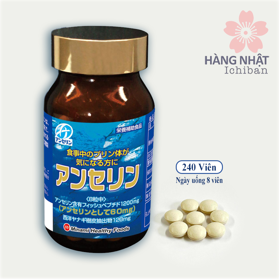 Viên Uống Gout Anserine Minami - Hỗ Trợ Điều Trị Gout Hiệu Quả Viên Uống Gout Anserine Minami - Hỗ Trợ Điều Trị Gout Hiệu Quả
