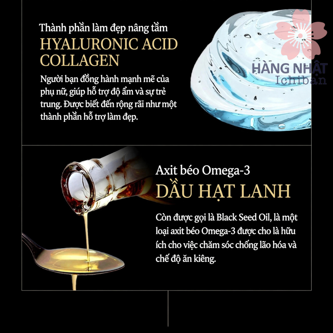 Viên Uống Đẹp Da Placenta Gold+ Seedcoms Viên Uống Đẹp Da Placenta Gold+ Seedcoms