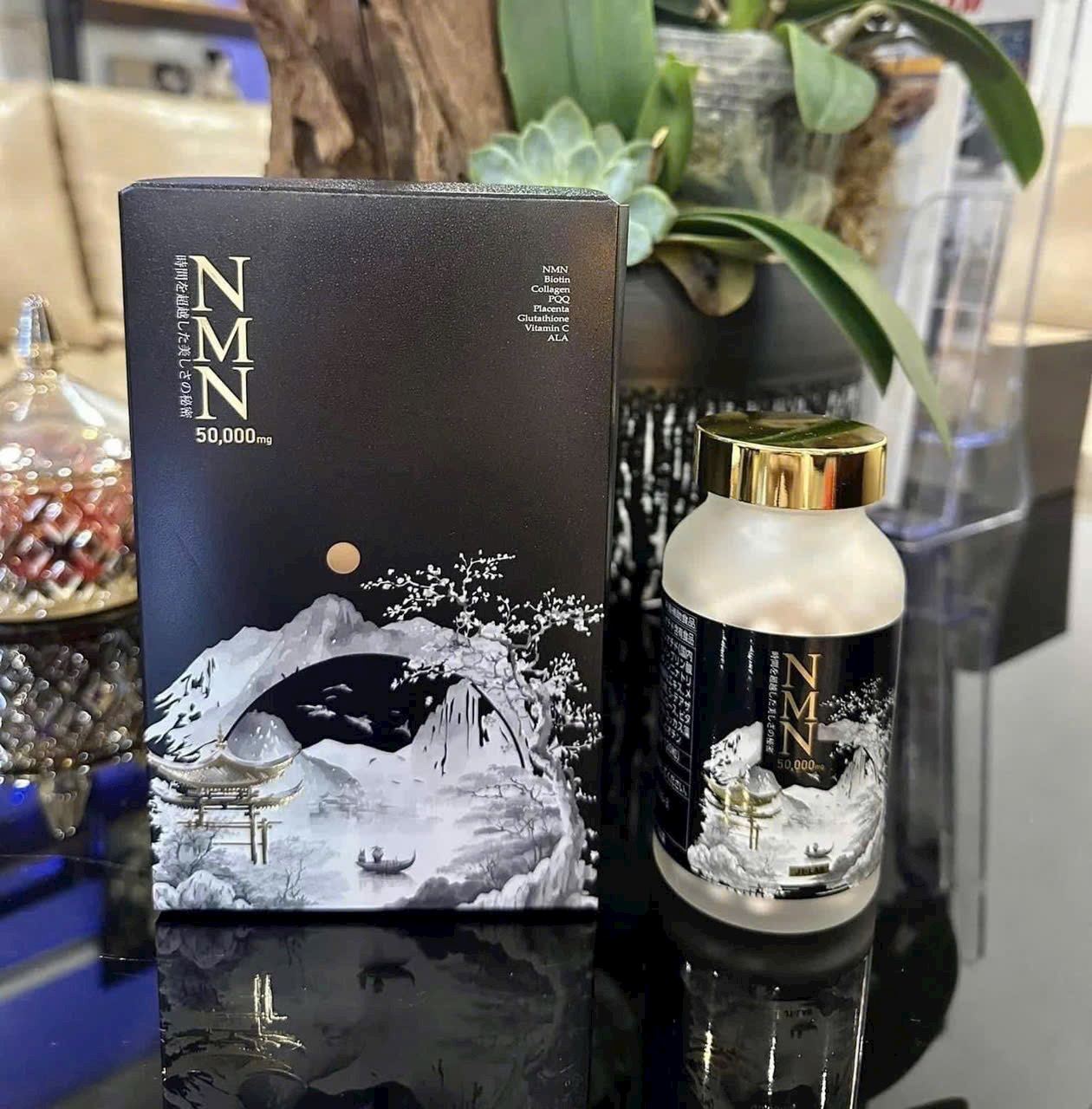 Viên Uống NMN 50,000PLUS - Tăng Cường Sức Khỏe và Trẻ Hóa Da Tự Nhiên Viên Uống NMN 50,000PLUS - Tăng Cường Sức Khỏe và Trẻ Hóa Da Tự Nhiên