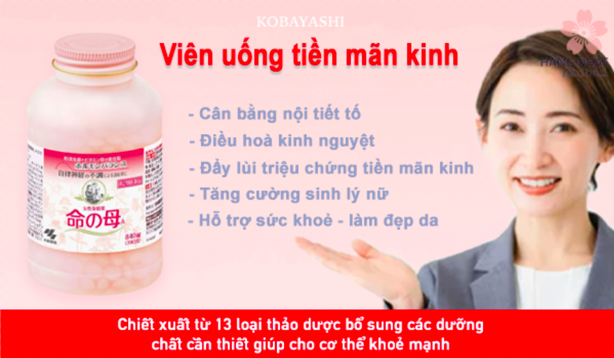 Kobayashi Life Mother A - Giải Pháp Hoàn Hảo Cho Phụ Nữ Tiền Mãn Kinh Kobayashi Life Mother A - Giải Pháp Hoàn Hảo Cho Phụ Nữ Tiền Mãn Kinh