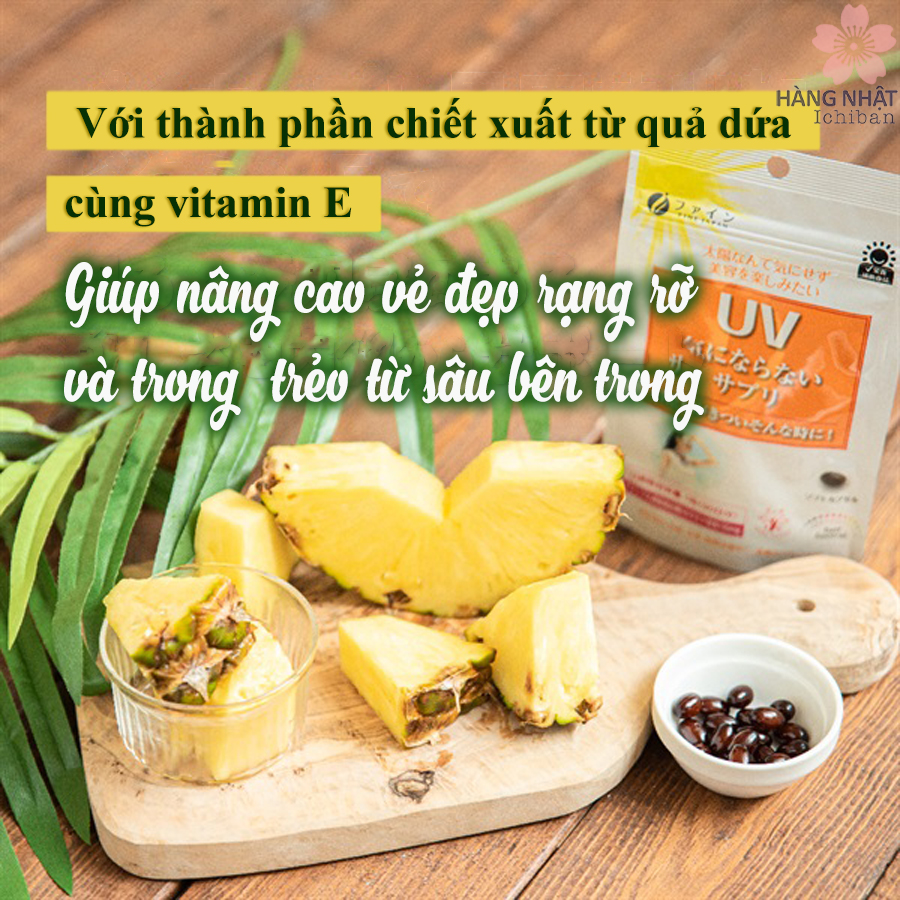 Viên Uống Chống Nắng Fine UV - Bảo Vệ Da, Rạng Rỡ Từ Thiên Nhiên Viên Uống Chống Nắng Fine UV - Bảo Vệ Da, Rạng Rỡ Từ Thiên Nhiên