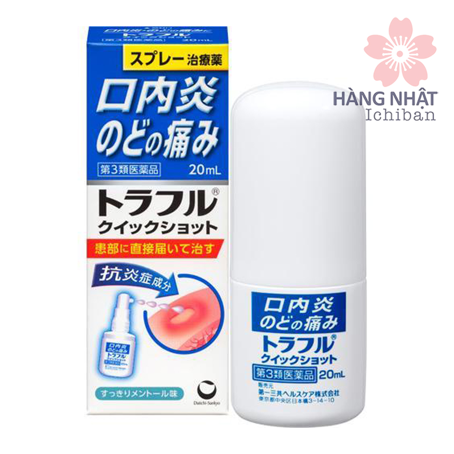 Xịt Nhiệt Miệng Daiichi Xịt Nhiệt Miệng Daiichi