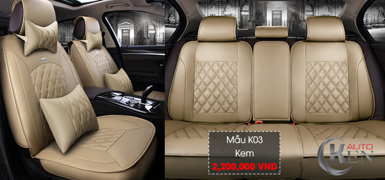 Áo Bọc Ghế Trùm KenAuto từ da PVC đạt chuẩn, tuổi thọ 3-5 năm Áo Bọc Ghế Trùm KenAuto từ da PVC đạt chuẩn, tuổi thọ 3-5 năm