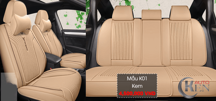 Áo Bọc Ghế Trùm KenAuto từ da PVC đạt chuẩn, tuổi thọ 3-5 năm  Áo Bọc Ghế Trùm KenAuto từ da PVC đạt chuẩn, tuổi thọ 3-5 năm