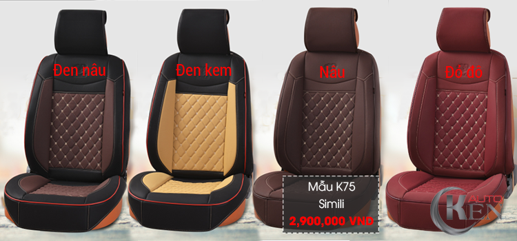 Áo Bọc Ghế Trùm KenAuto với đa dạng kiểu dáng và màu sắc Áo Bọc Ghế Trùm KenAuto với đa dạng kiểu dáng và màu sắc