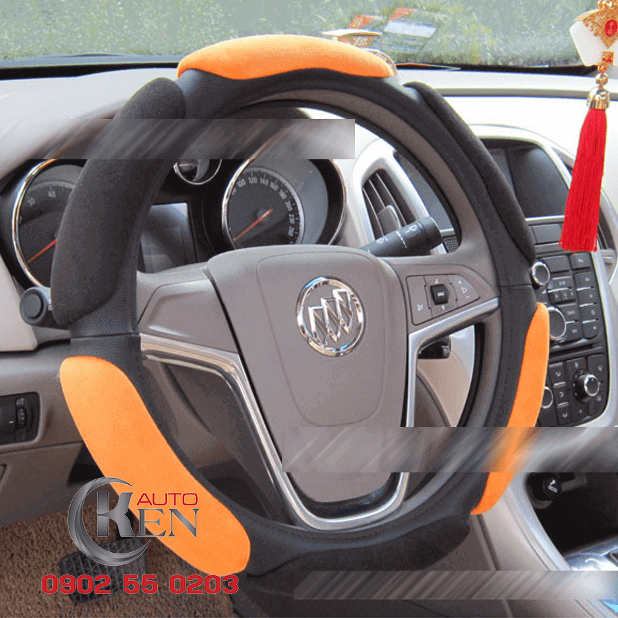 Mẫu bọc vô lăng, khâu vô lăng ô tô KenAuto trẻ trung, sành điệu Mẫu bọc vô lăng, khâu vô lăng ô tô KenAuto trẻ trung, sành điệu