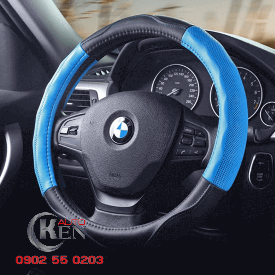 Bọc vô lăng da Simili cao cấp được thiết kế với các họa tiết ấn tượng Bọc vô lăng da Simili cao cấp được thiết kế với các họa tiết ấn tượng