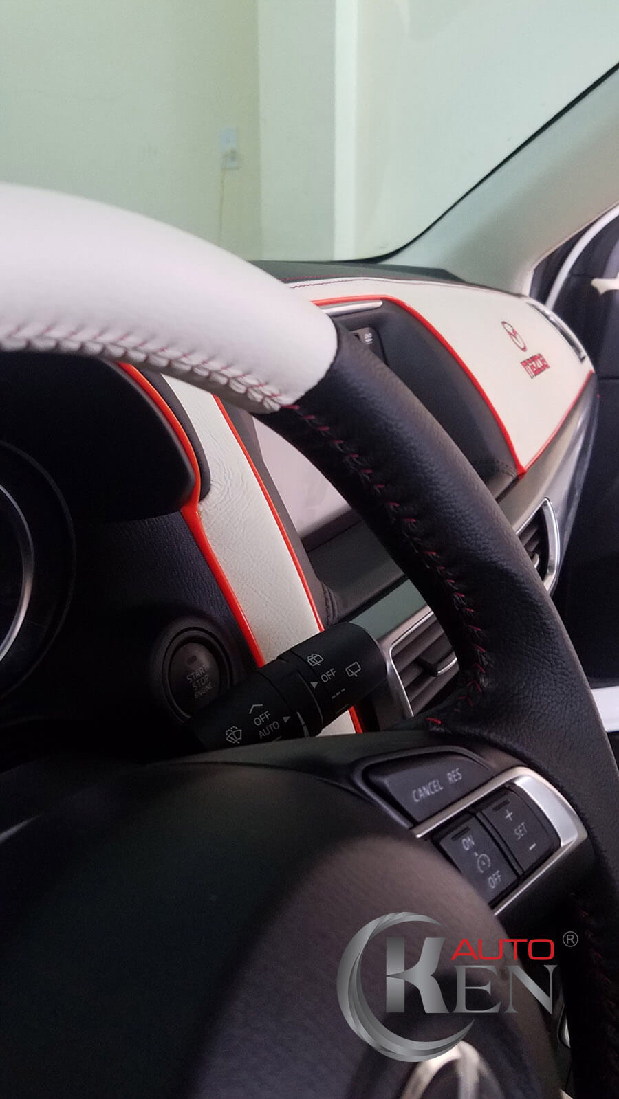 Bọc vô-lăng mới và đồng bộ Bọc vô-lăng mới và đồng bộ