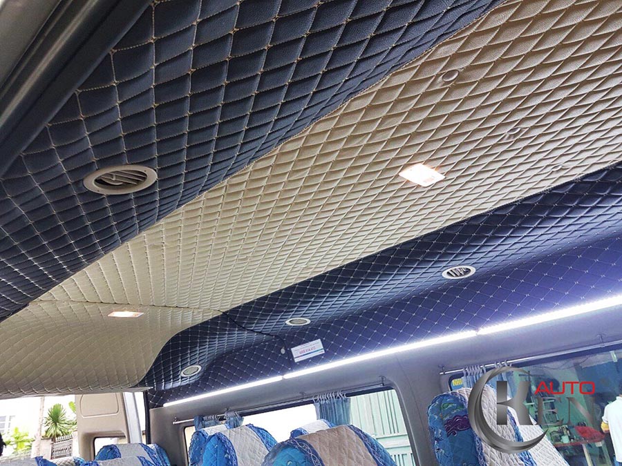 Ốp trần xe hơi khiến nội thất xế yêu tăng thêm phần sang trọng Ốp trần xe hơi khiến nội thất xế yêu tăng thêm phần sang trọng