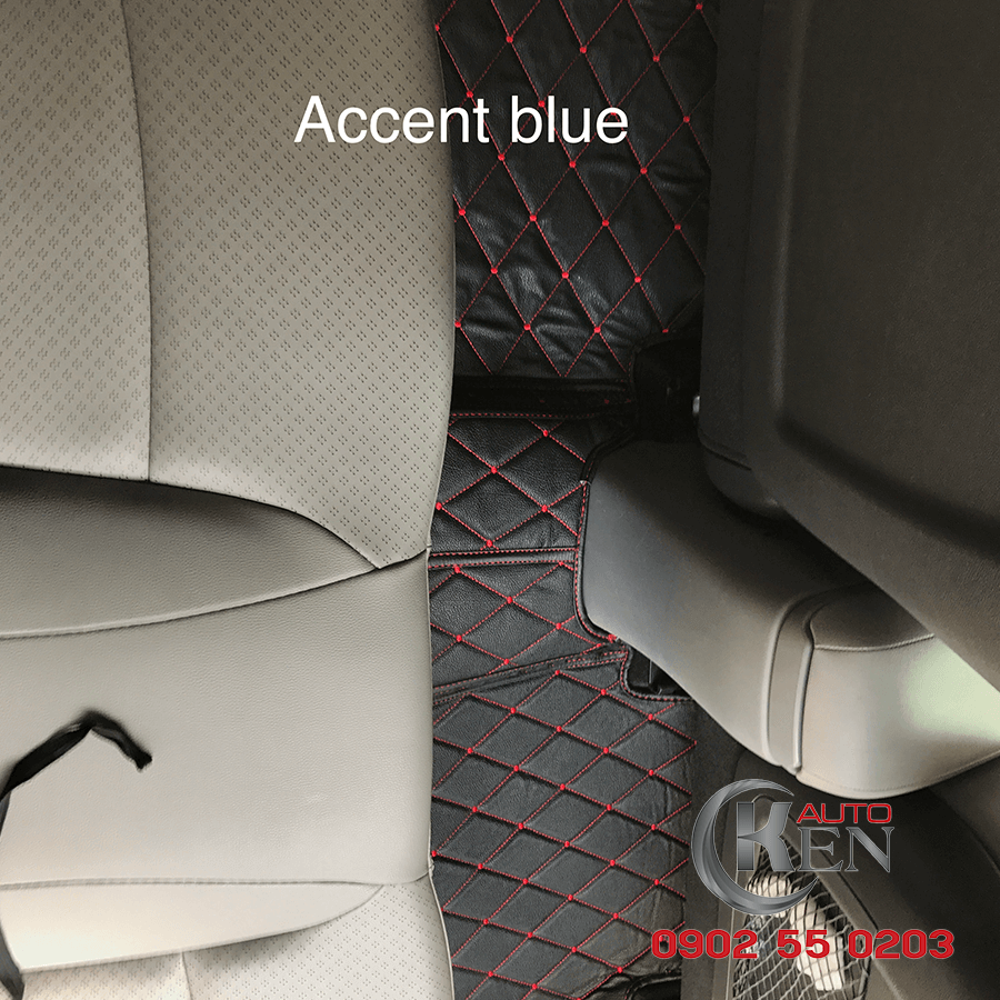 Thảm lót sàn xe Huyndai với chất liệu da 5D cao cấp Thảm lót sàn xe Huyndai với chất liệu da 5D cao cấp