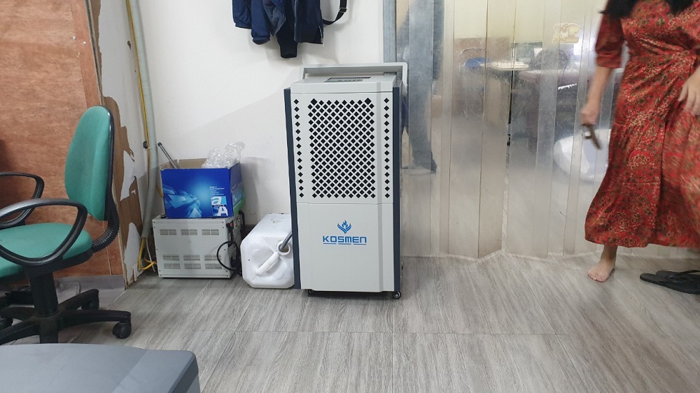 Máy hút ẩm Kosmen KM-150S hút ẩm mạnh mẽ cho phòng diện tích lớn đến 120 - 200m²