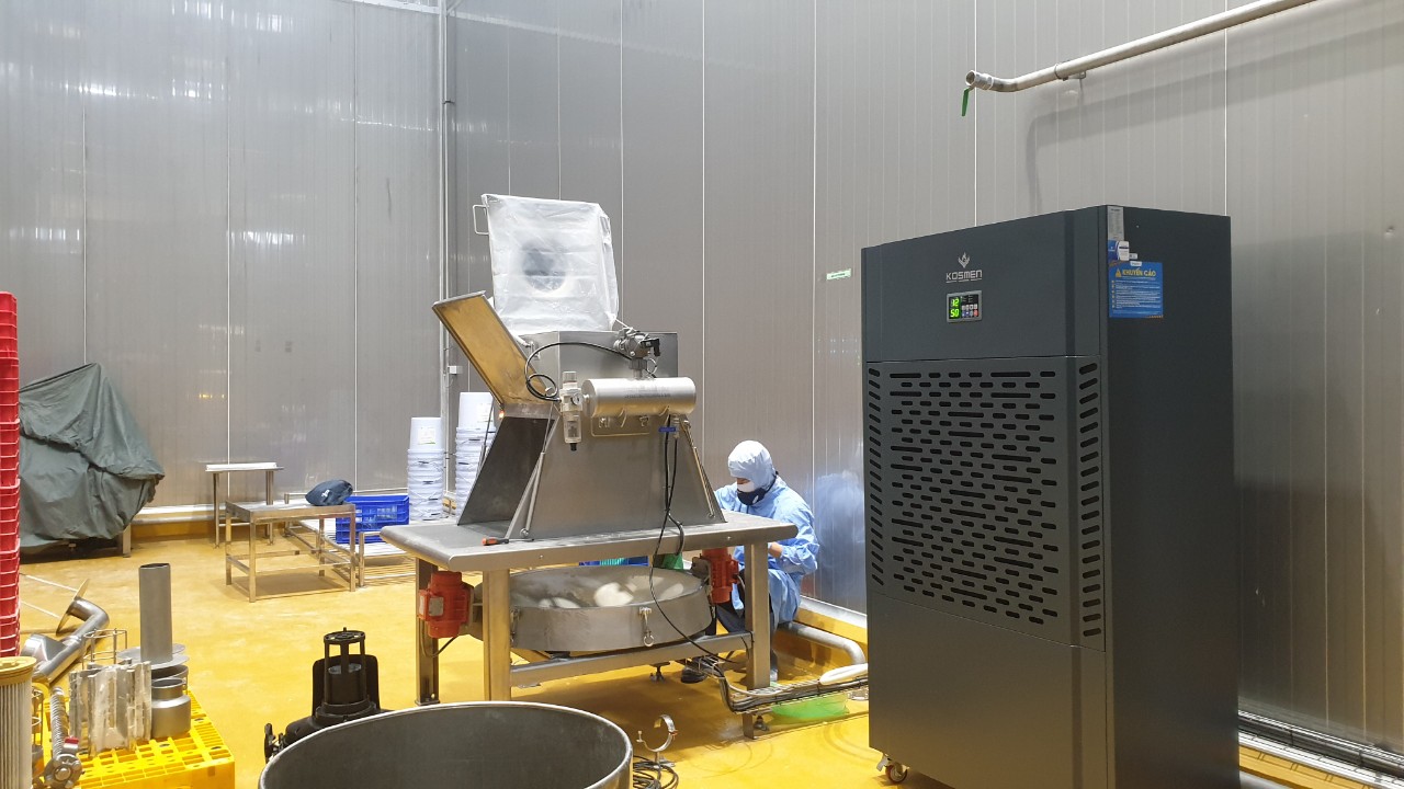 Máy hút ẩm Kosmen KM-480S ứng dụng rộng rãi trong nhiều ngành nghề