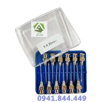 Kim tiêm 9*20 (vỏ xanh, 1 vỉ 12 kim)