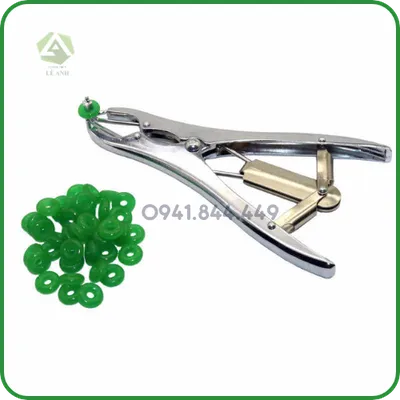 KÌM ĐEO VÒNG THIẾN CHO GIA SÚC NHỎ