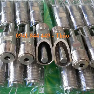 NÚM UỐNG TỰ ĐỘNG PHI 21 INOX 304 DÀY CAO CẤP CHO HEO (LỢN)