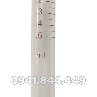 ỐNG THỦY XILANH SOCOREX 0.5 - 1- 2 ML, HÀNG CHÍNH HÃNG THỤY SĨ