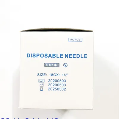 KIM TIÊM 18G 1 1/2 DÙNG 1 LẦN CHUYÊN DỤNG