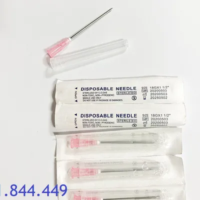 KIM TIÊM 18G 1 1/2 DÙNG 1 LẦN CHUYÊN DỤNG