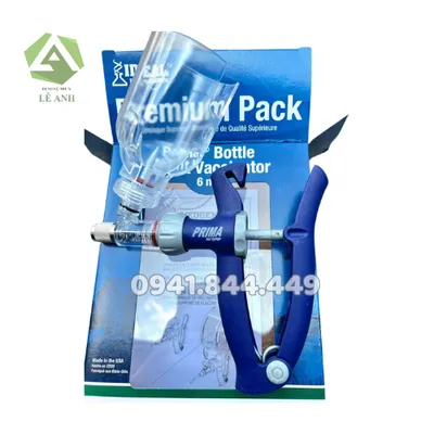 XILANH TỰ ĐỘNG PRIMA TECH BMV GẮN CHAI 5/6CC TIÊM GIA SÚC TỐT NHẤT