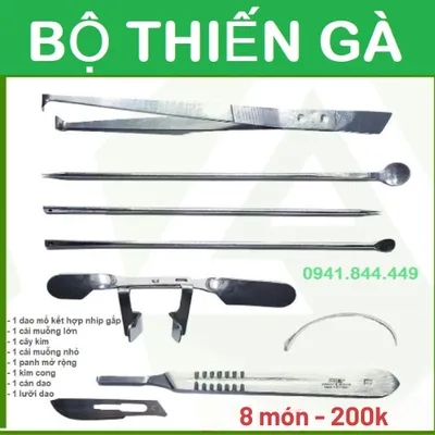 BỘ DỤNG CỤ THIẾN GÀ TỐT NHẤT