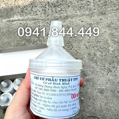 LỌ CHỈ TƠ PHẪU THUẬT (KHÔNG TIÊU)