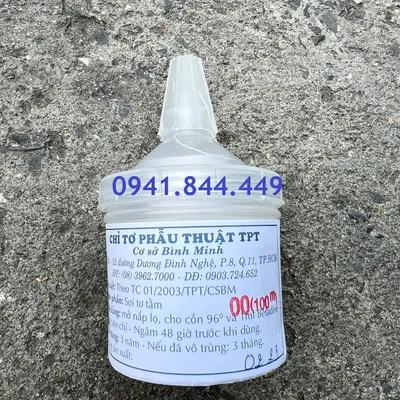 LỌ CHỈ TƠ PHẪU THUẬT (KHÔNG TIÊU)