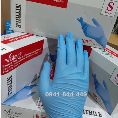 GĂNG TAY Y TẾ KHÔNG BỘT VGLOVE – NITRILE