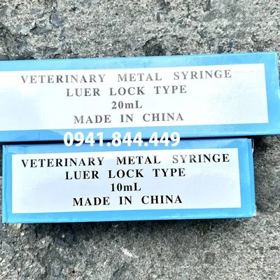 XILANH CAO CẤP INOX 20CC  DÙNG NHIỀU LẦN