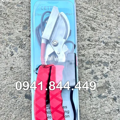 KÌM CẮT ĐUÔI HEO BẰNG ĐIỆN  MÀU ĐỎ CETTIA CHẤT LƯỢNG CAO