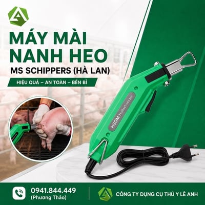 KÌM CẮT ĐUÔI HEO CON BẰNG ĐIỆN MS SCHIPPER