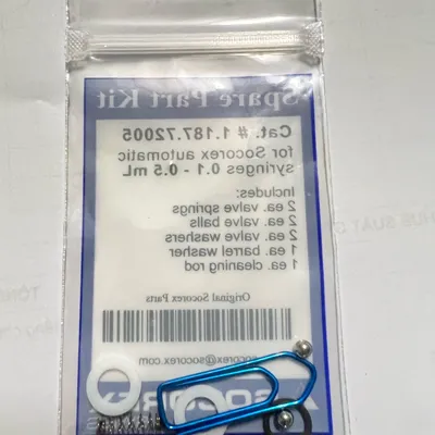 BỘ RON XI LANH SOCOREX 0.5ML - 1ML - 2ML