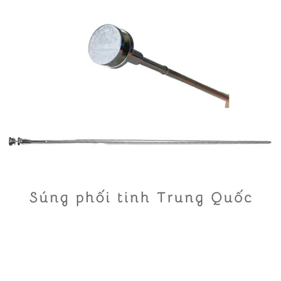 SÚNG PHỐI TINH BÒ TRUNG QUỐC GIÁ RẺ