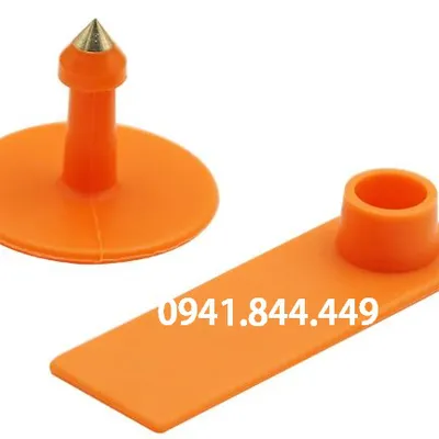 THẺ TAI KHÔNG SỐ E ĐỦ MÀU, ĐÁNH DÂU VẬT NUÔI (HEO, DÊ, CỪU...) (18*53mm)