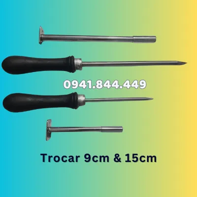 TROCAR  THÔNG HƠI DẠ CỎ TRÂU - BÒ