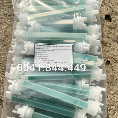 TUÝP TRỘN KEO DÁN MÓNG BÒ 
