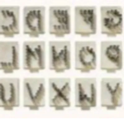 BỘ XĂM CHỮ A-Z