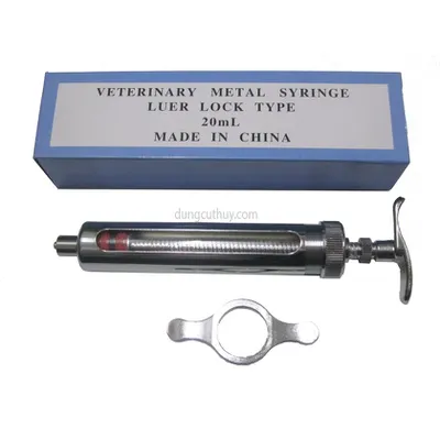 XILANH CAO CẤP INOX 20CC  DÙNG NHIỀU LẦN