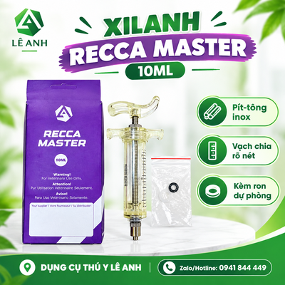 XILANH NHỰA RECCA MASTER 10ML 