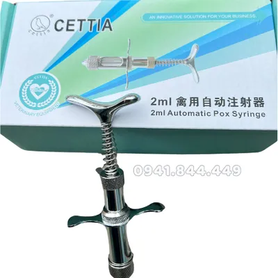 XI LANH CHỦNG ĐẬU GÀ TỰ ĐỘNG 1 KIM CETTIA