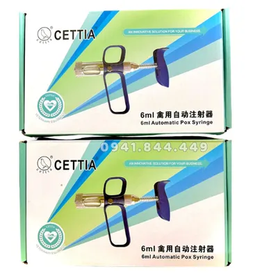  XI LANH CHỦNG ĐẬU GÀ TỰ ĐỘNG 2 KIM CETTIA